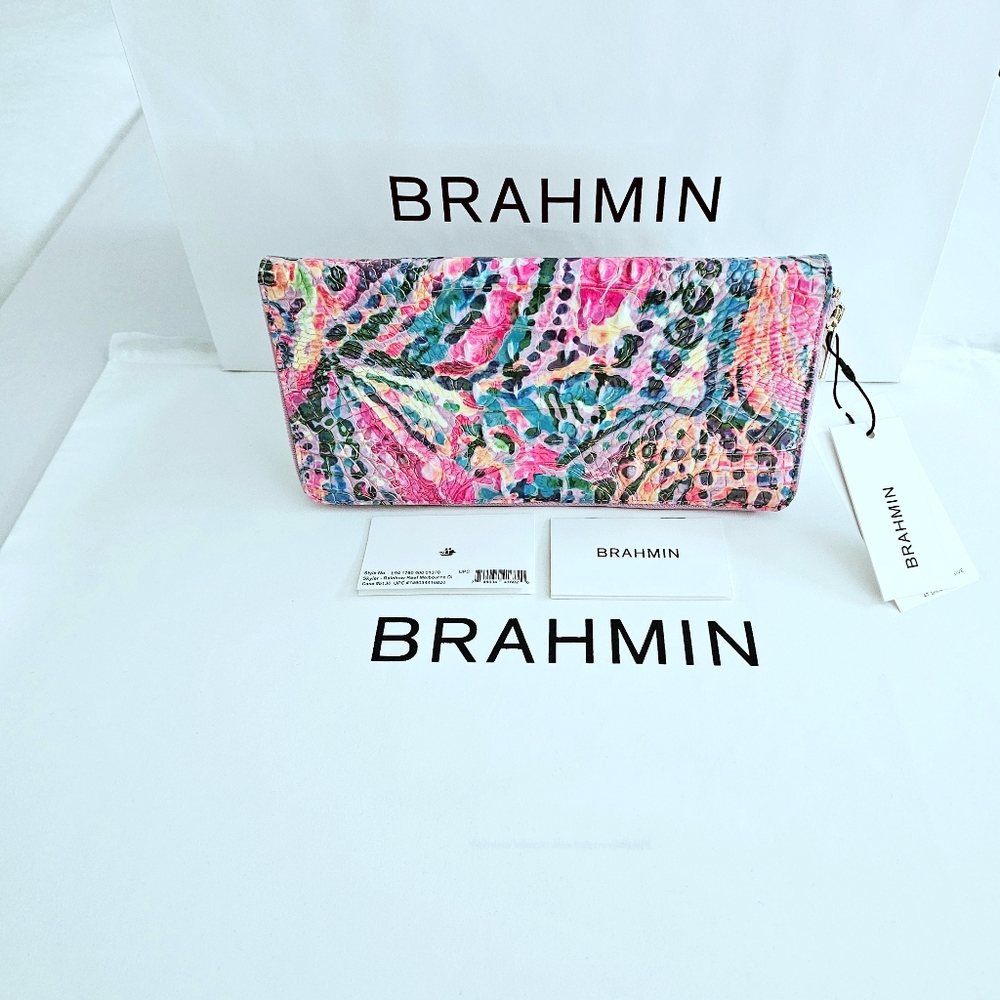 NWT Brahmin RAINBOW REEF Skyler